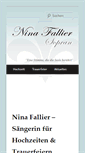 Mobile Screenshot of nina-fallier.com